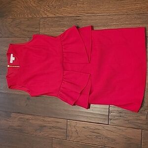Michael Kors women's red sleeveless dress size 6